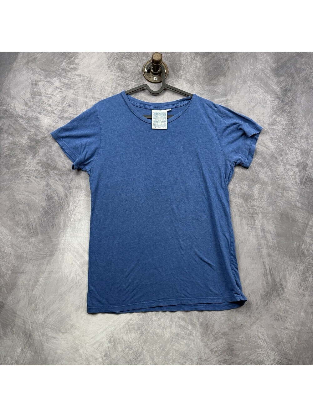 Jungmaven S/S Pocket T shirts Blue Unisex